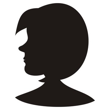 recommend clip art: Woman - silhouette