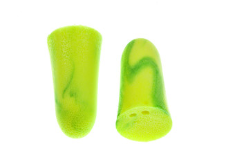 Pair of Hearing protectors also known as ear plugs.