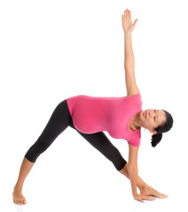 Fototapeta premium Pregnancy yoga
