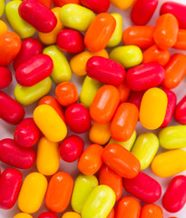 color pills isolated