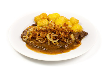Zwiebelrostbraten