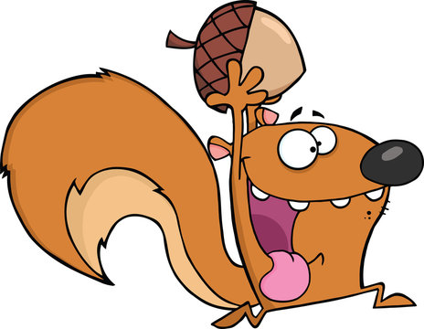 Crazy Squirrel Cartoon Images – Browse 526 Stock Photos, Vectors, and Video  | Adobe Stock