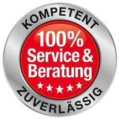 100% Service und Beratung - kompetenzt und zuverlässig