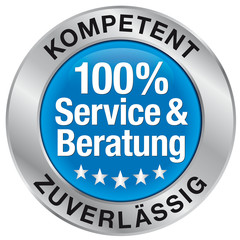 100% Service und Beratung - kompetenzt und zuverlässig