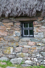 Schottland, Culloden, Old Leanach Cottage