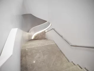 Plaid mouton avec motif Escaliers escaliers en marbre