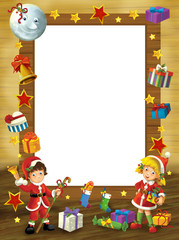 Christmas frame - border