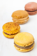 Fototapeta premium Colorful macaroons