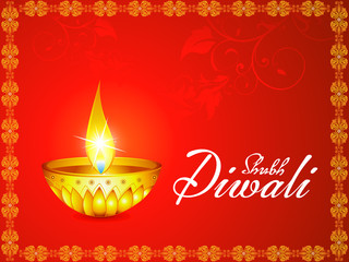 abstract artistic diwali background