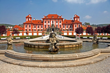 Baroque chateau Troja