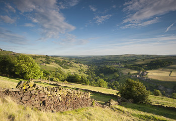 springtime yorkshire valley