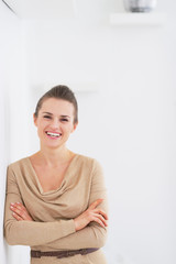 Obraz premium Portrait of happy young woman