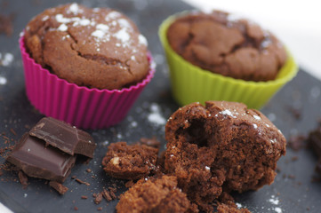 muffins au chocolat en miettes 3
