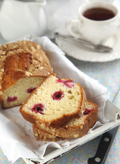 Paspberry Loaf Cake