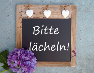 Bitte lächeln!