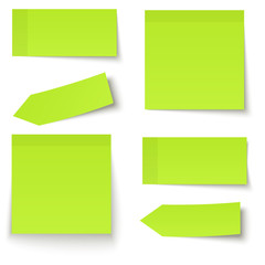 Sammlung - Klebenotiz grün