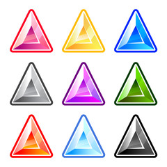 Colourful Triangle Diamonds