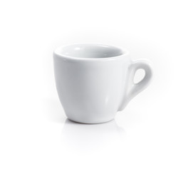china espresso cup isolated on a white background