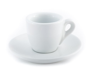 espresso cup isolated on a white background