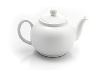 teapot isolated on a white background