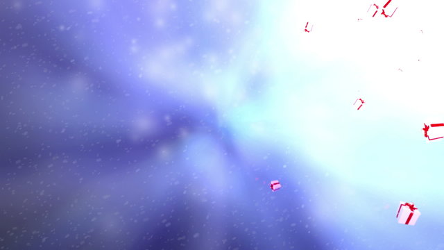 Lluvia de regalos navide&ntilde;os