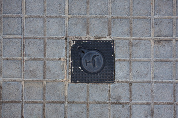Metal water hatch