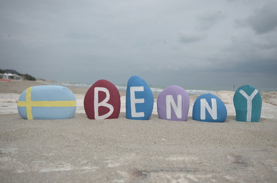 Benny, Son Of My Right Hand, male name on stones