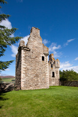 Fototapeta na wymiar Glenbuchat Castle, Aberdeenshire, Szkocja