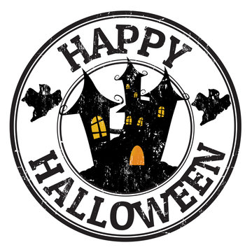 Happy Halloween Stamp