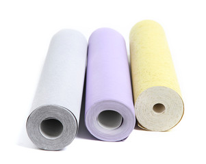 Wallpaper isolated on white