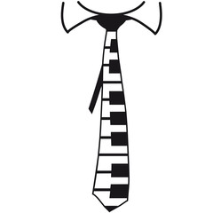 Piano Tie Design