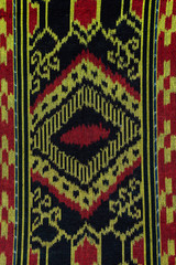 Fototapeta premium Iban traditional fabric also known as pua kumbu