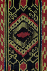Iban traditional fabric also known as pua kumbu