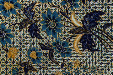 Pattern on a batik fabric.