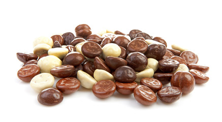 pile of chocolate pepernoten  Typical Dutch candy for Sinterklaa