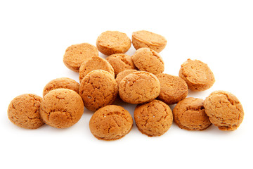 pile of pepernoten  Typical Dutch candy for Sinterklaas event in