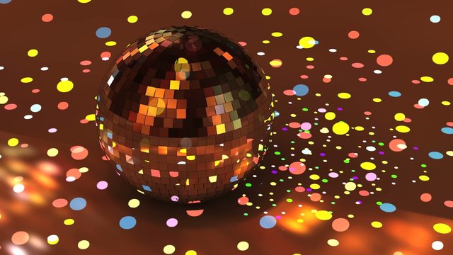 Mirror ball loop - Let's dance!