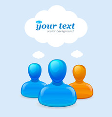 People communicating