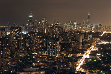 Chicago At Night