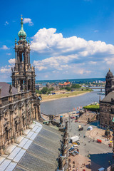 panorama of Dresden, Germany