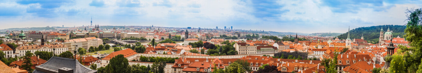 Naklejka na ściany i meble Prague City, jednego z najpiękniejszych miast w Europie