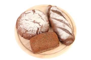 Various healthy bread.