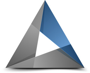 Folded triangle