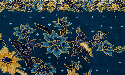 Pattern on a batik fabric