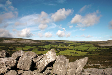 The Burren quite landscape, Ireland