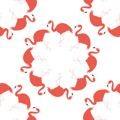 seamless flamingo pattern