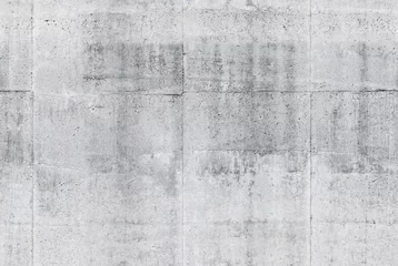 Foto op Plexiglas Beton textuur muur Naadloze grijze betonnen muur achtergrondstructuur