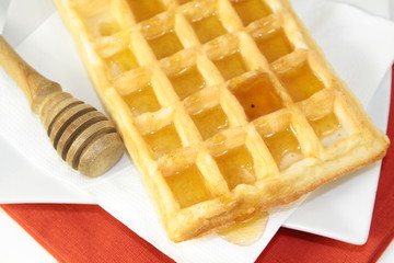 gaufres au miel