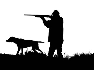 Avcı ve köpek