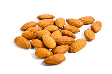 almond nuts isolated
